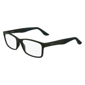 Salvatore Ferragamo Men's Rectangular 56mm Eyeglasses Frames Matte Khaki