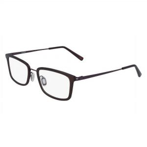 Flexon Women's W3022 Rectangular 51mm Eyeglasses Frames Plum