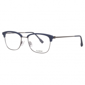 Flexon Men's E1088 Square 53mm Eyeglasses Frames Navy