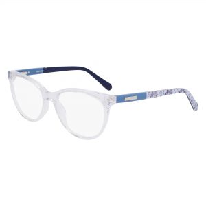 Nine West Women's Cat-Eye 49mm Eyeglasses Frames Crystal Clear