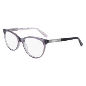 Nine West Women's Cat-Eye 49mm Eyeglasses Frames Crystal Light Gray
