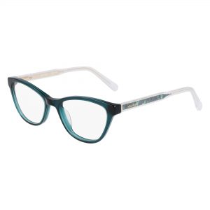 Nine West Women's Cat-Eye 49mm Eyeglasses Frames Crystal Emerald