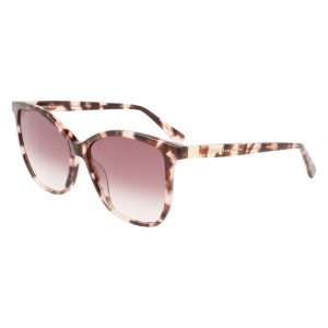 Longchamp Women's Gradient Butterfly 57mm Sunglasses Brown Rose Havana