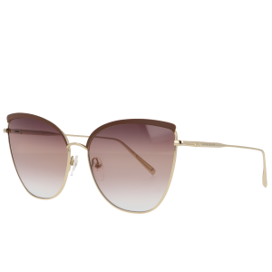 Longchamp Women's Gradient Butterfly 60mm Sunglasses Gold Brown