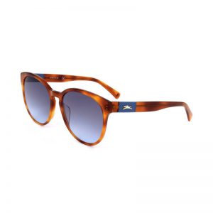 Longchamp Women's Gradient Round 56mm Sunglasses Blonde Havana