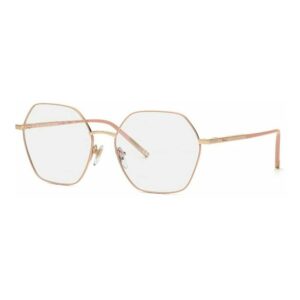 Chopard Women's Hexagonal 56mm Eyeglasses Frames Copper Gold