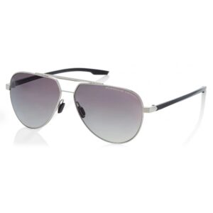 Porsche Design Men's Aviator 62mm Gradient Sunglasses Palladium