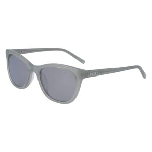 DKNY Women's 53mm Cat-Eye Sunglasses Milky Cement