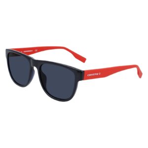 Converse Men's Malden 52mm Rectangular Sunglasses Crystal Obsidian
