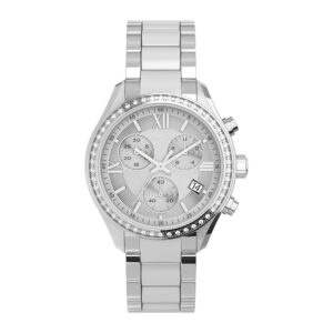 Timex Women's Standard Chronograph Silver Quartz 38mm Watch