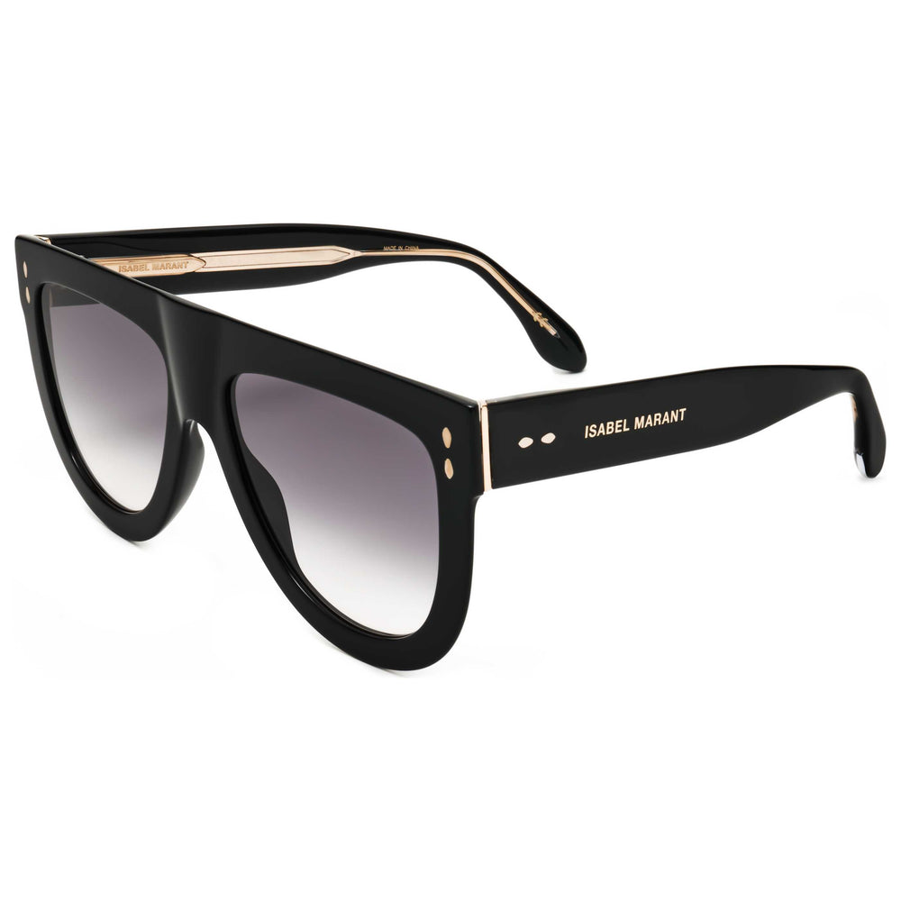 Isabel Marant Women's Shield 57mm Gradient Sunglasses Black